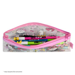 Пенал школьный Феникс+, арт.62580/ 24 КОТОПАТТЕРН  фото 4