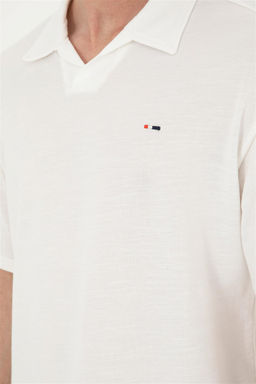 U. S. Polo Assn / Мужская футболка цвета экрю - U.s. polo assn фото 7