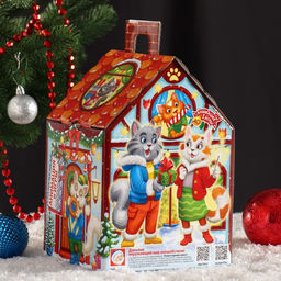 Цена за 5 шт. Подарочная коробка Дружная семейка, 17 х 14,5 х 24,5 см - Simaland фото 4