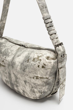 DISTRESSED FABRIC BAG - Zara фото 7