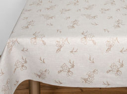 24С3-ШР Скатерть 152*250 "Колокольчики" цв. 3 рис. 288 серый