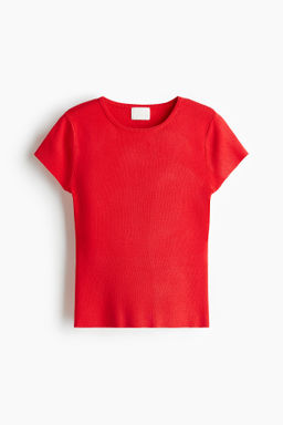 Camiseta en punto fino - H&m фото 2