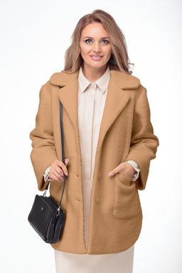 Пальто ANELLI 769 горчица