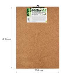 Expert Complete Trend Доска-планшет ХДФ мет. прижим A3 1 шт. ECWP-03 верт