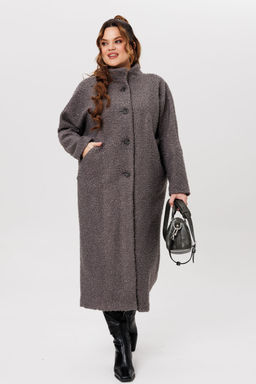 Пальто Michel Chic 363/1 темно-серый  фото 3