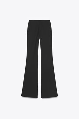 CREPE FLARE TROUSERS