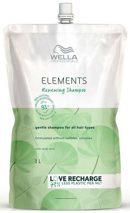 -17% Шампунь рефил обновляющий Elements, 1000 мл Wella Professionals  фото 2