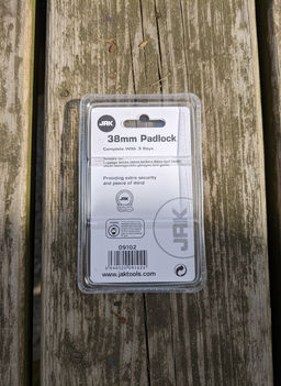 Цена за 2 шт. Замок навесной 38 мм OLS-381-2