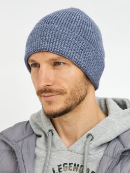 шапка мужская с добавлением шерсти