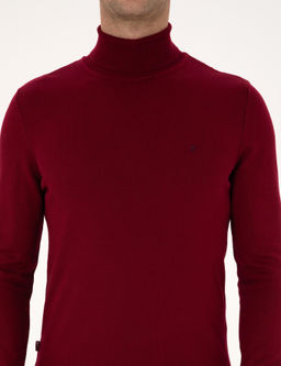 Vi_ne Slim Fit Bal_k__ Yaka Basic Triko Kazak - Pierre cardin фото 6