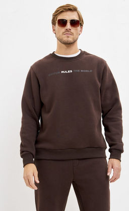 Свитшот P321-0556-2 black coffee