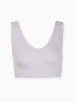 Топы бесшовные MINAKU, набор 3 шт., размер 52, цвет белый, чёрный, бежевый