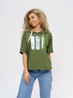 940 Туника Хаки - Svetekst фото 9