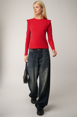 Женский лонгслив с крылышками Happyfox