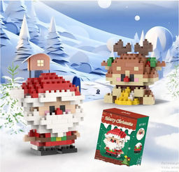 Мини-конструктор, санта