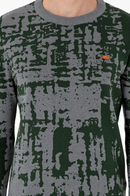 Мужской серый меланжевый свитер Неожиданная скидка в корзине - U.s. polo assn фото 6