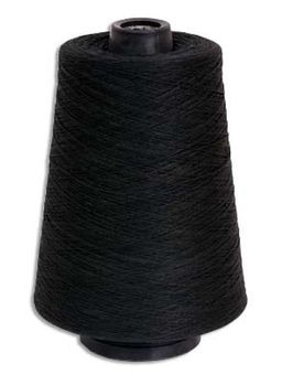 Швейные нитки (армированные) 100 ЛХ 5000 м черный