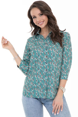 Рубашка Жаклин модная (грин)