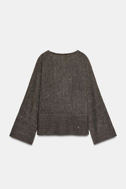 SEQUIN KNIT JUMPER - Zara фото 9