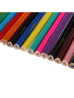 Карандаши Calligrata «Принцесса», цветные, 18 цветов, деревянные, трёхгранные