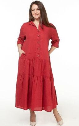 хлопок 100% платье - Luxuria фото 3