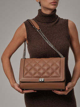 Сумка кожаная Azaro 30783 светлый орех