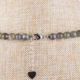 Бусы из Лабрадора "шарик" (Мадагаскар)