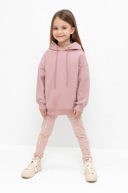 КР 400517/дымчатая роза,ромашковое поле брюки (лосины) для дев