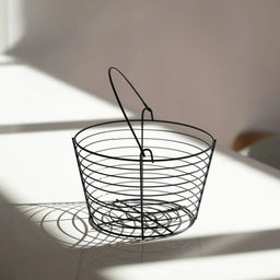 Фруктовница Доляна, 19.5×19.5×13 см, чёрная