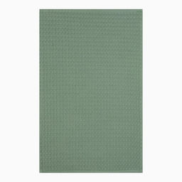 Набор кухонных полотенец «Доляна», хаки, 35×60 см - 4 шт., 100% хлопок, вафля 220 г/м²