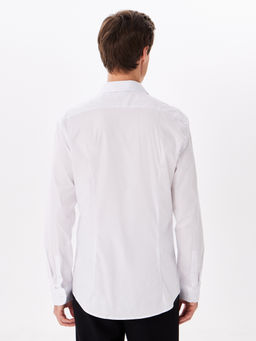 Сорочка мужская длинный рукав GREG 100/237/WH/ZVN STRETCH