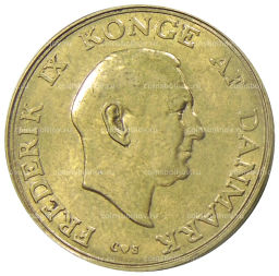 1 крона 1957 года Дания