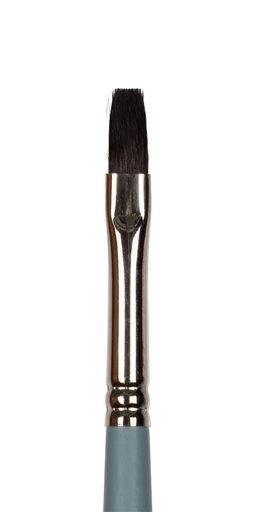 Кисть белка VISTA-ARTISTA 10132-08 плоская 10 шт длинная ручка №08 фото 3