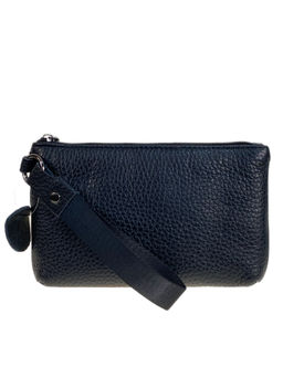 Женский кошелёк из натуральной кожи, цвет черный