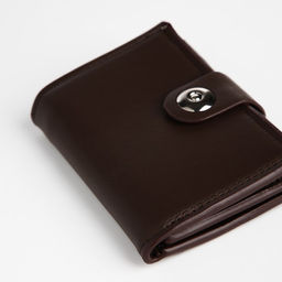 Портмоне мужское на магните, отдел для купюр, для карт, для монет, коричневое