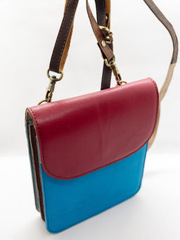 Сумка натуральная кожа через плечо №1133/32 - Ганг фото 3