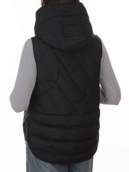 H24-26 BLACK Жилет утепленный женский (утиный пух) - Fashion фото 6