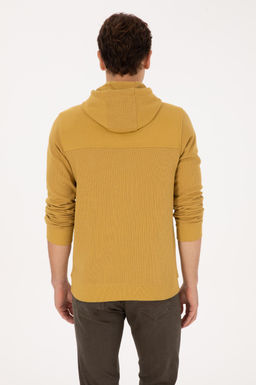 Erkek Hardal Sweatshirt - U.s. polo assn фото 5