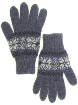 Перчатки женские "Орнамент с зигзагом" 5318-8