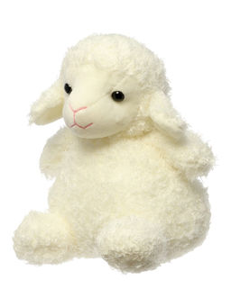 Мягкая игрушка «Ягнёнок» белый, 20 см