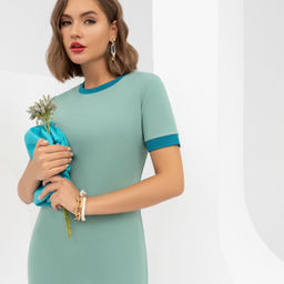 Платье Привлекательная фигурка (шалфей) - Charutti фото 3