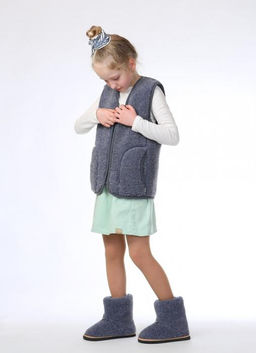 KIDS Жилет Тинки арт.1206-13/мол. Ультрамарин - Altro фото 2