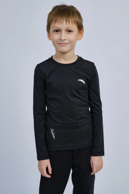 Футболка д/р Синтетика Черный