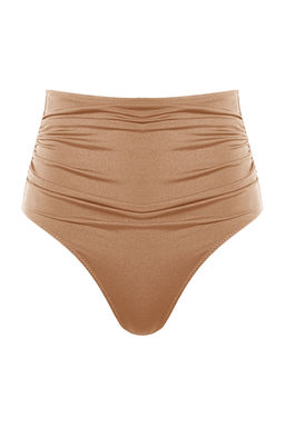 TRENDYOLMILLA Siyah Toparlay?c? Yuksek Bel Hipster Bikini Alt? TBESS20BA0018  фото 6