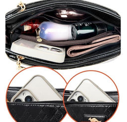 KAIDIFEINIROO Сумка женская с двумя ремнями 8725 фото 11