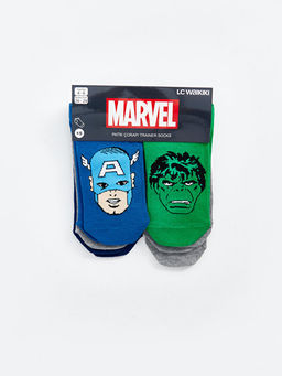 Spiderman Desenli Erkek ?ocuk Patik ?orap 5li - Waikiki фото 3