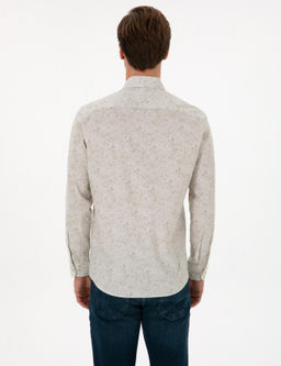 Bej Slim Fit % 100 Pamuk G_mlek - Cacharel фото 5