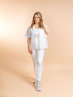 Блузка (хлопок) №25-247 (Лето-2025) - Ганг фото 4