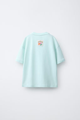 CAMISETA ESTAMPADO LILO & STITCH  DISNEY / Azul - Zara фото 2