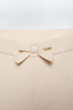 KNIT BOW LEGGINGS - Zara фото 3